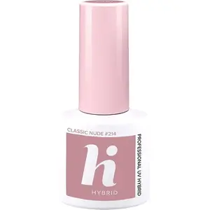 Hibrīda nagu laka HI HYBRID 214 Classic Nude — hibrīda/želeja laka, 911882