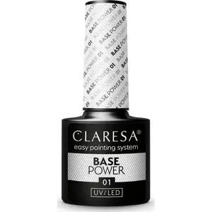 Base coat for hybrid nail polish Claresa Base Power Baza pod lakier hybrydowy 5 g