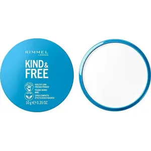 Pressed Powder Rimmel Kind & Free Healthy Look 10 g — Shade 01 Translucent