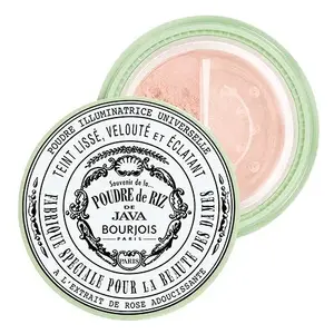 Face powder Bourjois Paris Poudre de Riz de Java 3.5 g, universal skin, pink shade, pot dispenser