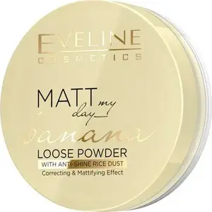 Brīvi pūderis korektējošs un matējošs Eveline Matt My Day Banana 6 g