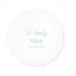 Loose face powder Lovely Mint with cooling effect 6 g