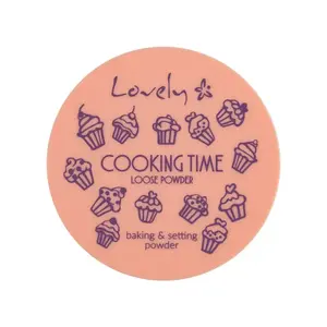 Face powder Lovely CE130 — compact facial powder for skin finish, key ingredients listed