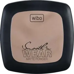 Matuējošs sejas pūderis Wibo Smooth'n Wear 2, kompaktpūderis ar matējošu efektu, 7 g