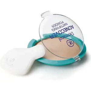 Пудра Dermacol Acnecover Mattifying Powder Shell 11 г — антибактериальная матирующая пудра для лица