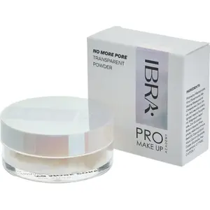 Loose translucent setting powder Ibra No More Pore transparent 5 g — Ibra