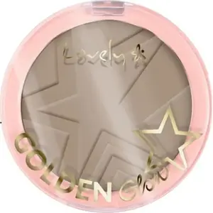 Пудра для контурирования Lovely Golden Glow 3 Cool Brown 10 г — оттенок Cool Brown для лица
