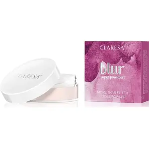Рассыпчатая пудра Claresa Blur Super Powder 12 г — фиксационная пудра для матирования и эффекта размытия
