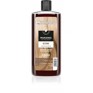 Matu skalošana ar ziedūdeni Delia CAMELEO bēša 200 ml