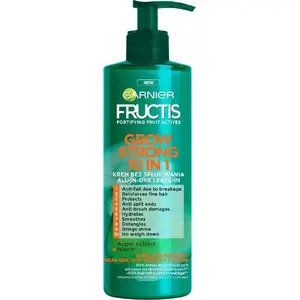 Neskalojams matu krēms GARNIER Fructis Grow Strong 10in1, 400 ml, atjaunošana un aizsardzība