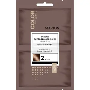 Hair Color Cooling Mask MARION Color Esperto for dyed brown hair 20 ml x2