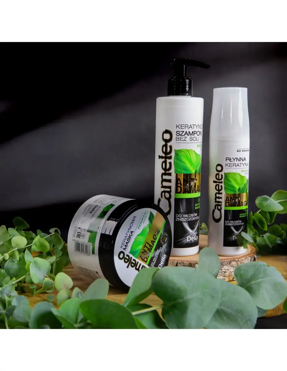 Delia Cameleo Keratin маска для волос 200 мл Photo 3
