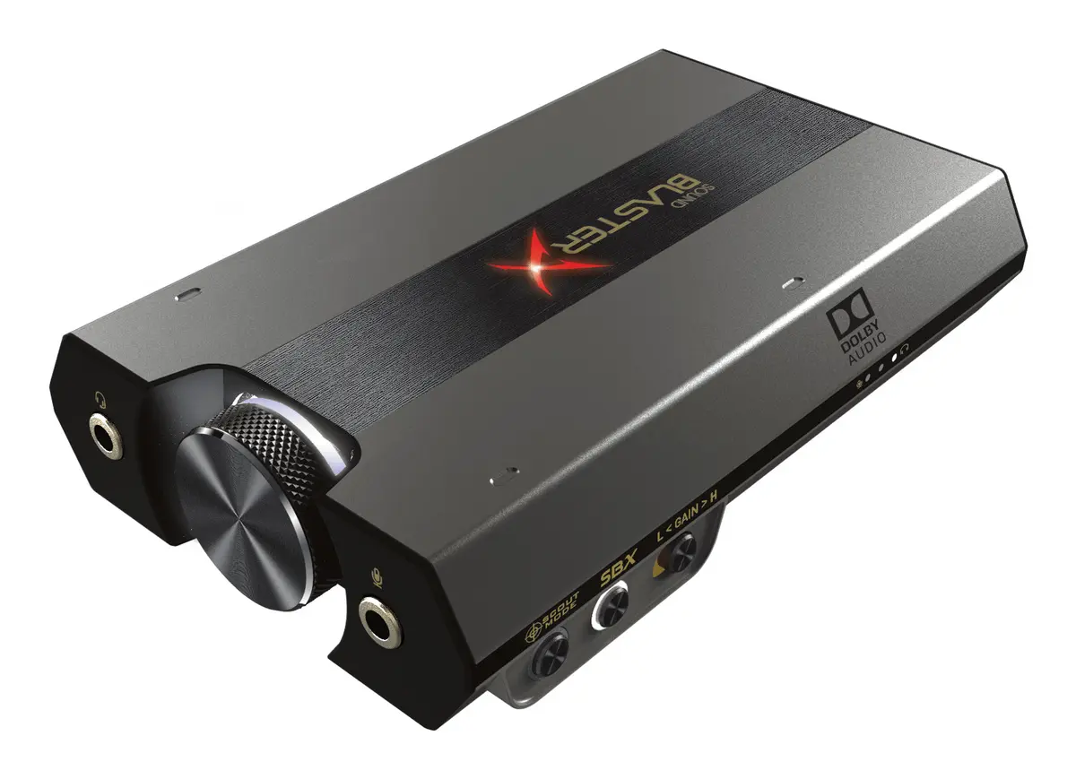 Creative Labs Sound BlasterX G6 ārējā