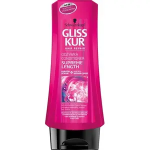 Кондиционер Schwarzkopf Gliss Kur Supreme Length 200 мл — облегчает расчесывание
