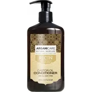 Mēteklis Arganicare Castor Oil stimulējošs matu augšanu, 400 ml