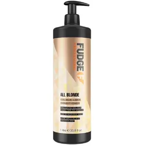 Conditioner Fudge Professional All Blonde Color Lock 1 L - color-protecting formula for blonde hair