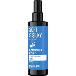 Matu iztaisnošanas/attiešanas sprejs Chantal PROSALON Soft & Silky Spray 200 ml — leave-in sprejs vieglākai ķemmēšanai