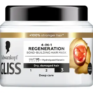 No name GLISS_Trt Aqua Revive укрепляющая маска для волос 4 в 1 Регенерация 400 мл