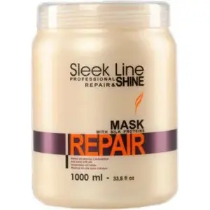 Маска для волос Stapiz Sleek Line Repair Mask с шелком 1000 мл