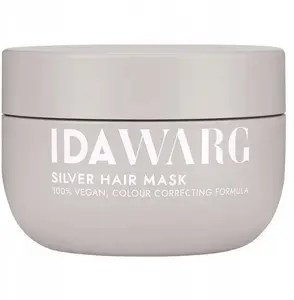 No name IDA WARG Silver mīkstinoša un mitrinoša matu maska 300 ml