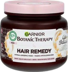 No name Garnier Botanic Therapy гипоаллергенная маска для тонких волос с овсяным молоком и рисовым кремом 340 мл