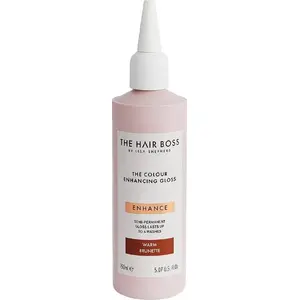 Spīduma pastiprinātājs The Hair Boss Colour Enhancing Gloss Warm Brunette 150 ml