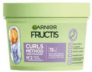 Маска для волос GARNIER Fructis Curls Method 370 мл для кудрявых волос
