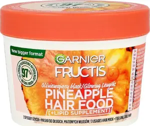 Маска для волос Fructis Hair Food Pineapple 400 мл — для длинных тусклых волос