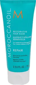 Matu maska Moroccanoil Repair 75 ml – atjaunojoša procedūra bojātiem matiem