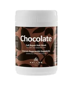 Matu maska Kallos Chocolate Full Repair 1000 ml — sausai un bojātai matu struktūrai, sievietēm
