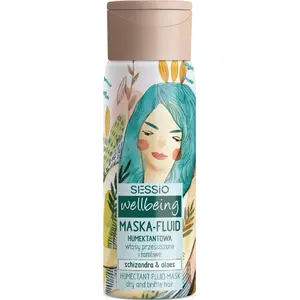 Mitrinoša matu maska SESSIO Wellbeing 300 ml — humektanta fluīds