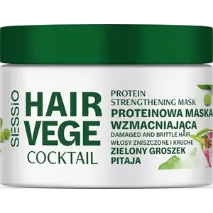 Маска для волос No name SESSIO_Vege Cocktail Драконий фрукт и горох 250 г