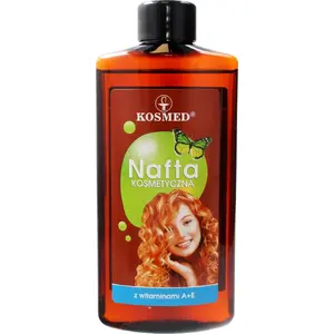 Kosmed Nafta kosmētiskā ar A+E vitamīniem 150 ml — kosmētiska minerāleja ar vitamīniem A un E