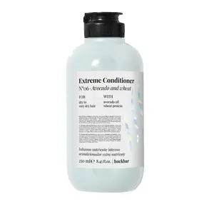 Профессиональный кондиционер для волос FarmaVita Back.bar N°06 Avocado & Wheat Extreme Conditioner 250 мл для сухих волос