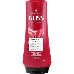 Kondicionieris Gliss Kur Ultimate Color krāsotiem, tonētiem un izbalinātiem matiem 200 ml
