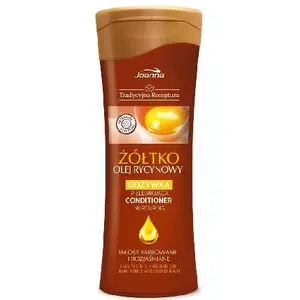 Matu kondicionieris Joanna Tradycyjna Receptura Dzeltenums un Rīcineļļa 300 ml