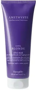 Matu maska Ronney FARMAVITA Amethyste Cool Blonde Silver Mask 250 ml — priekš blondiem, sirmiem un izbalinātiem matiem