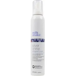 Conditioner Foam Milk Shake Silver Shine for Blonde and Grey Hair 200 ml
