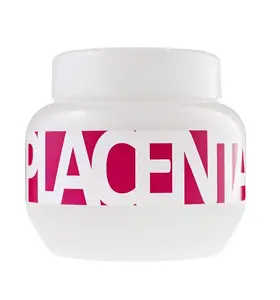 Hair mask Kallos Placenta 275 ml for women — for damaged and dry hair