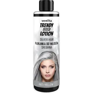 Matu krāsas losjons-izskalošana Venita Trendy Color Sudraba 200 ml