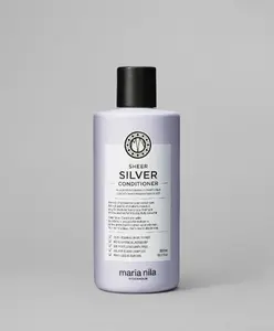 Shampoo Maria Nila Sheer Silver 300 ml — for blonde hair, neutralizes brassiness
