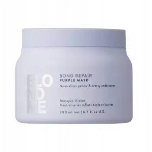 Hair mask Schwarzkopf Blondme Bond Repair Purple Mask — purple toning bond-repair mask