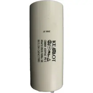 Kondensators KEMOT URZ3140 60µF 450V vienfāzes motoriem