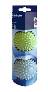 Laundry ball set (2 pcs) for Electrolux washing machines, blue/green