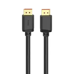 DisplayPort cable HAMA 00202032, 2 m, DisplayPort to DisplayPort, black