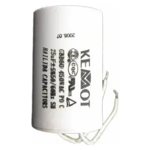 Capacitor KEMOT URZ3134 25µF 450V for single-phase motors