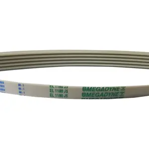 Drive belt (PASEK 1180 J5) replacement for Bosch appliances, length 1180 mm, 5 ribs