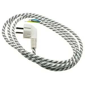 Ironing Cord by kwiatydonice, cotton cover, 1.9 m length