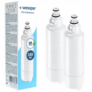 Water filter cartridge wessper WES400 for refrigerators compatible with Hotpoint, Indesit, Caple