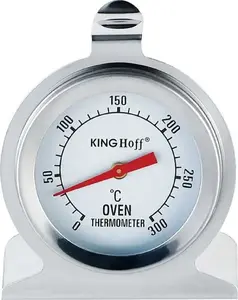 Oven Thermometer KingHoff KH-3699 — KingHoff mechanical oven thermometer, stainless steel housing